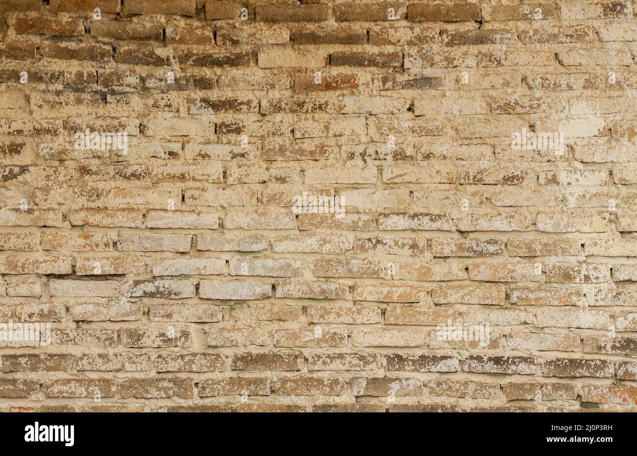 Im Freien rote Backsteinmauer Hintergrund. Hohe Qualität und Auflösung schönes Fotokonzept Stockfoto