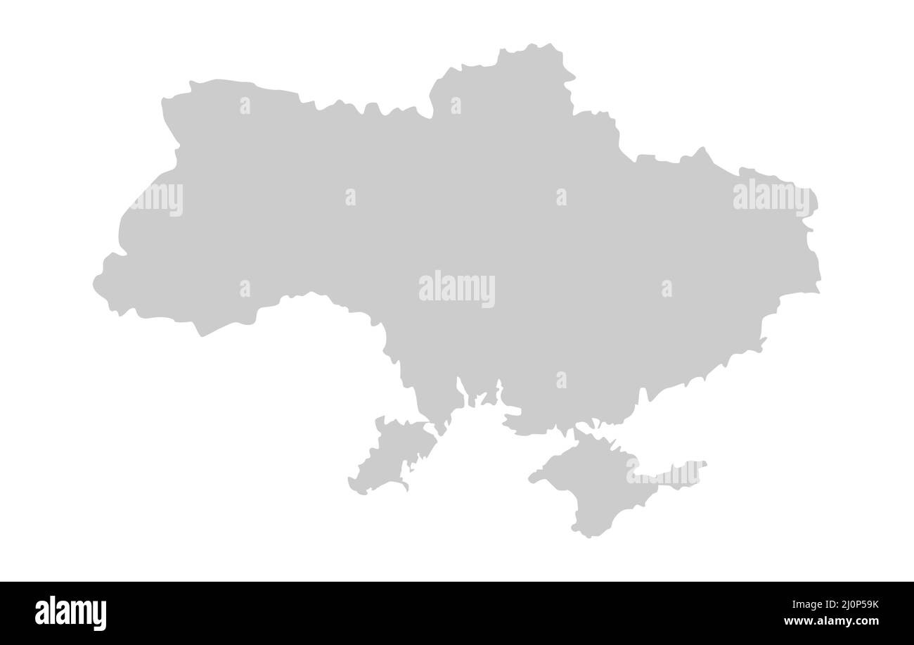 Vektor-Set von Karten der Ukraine Stock Vektor