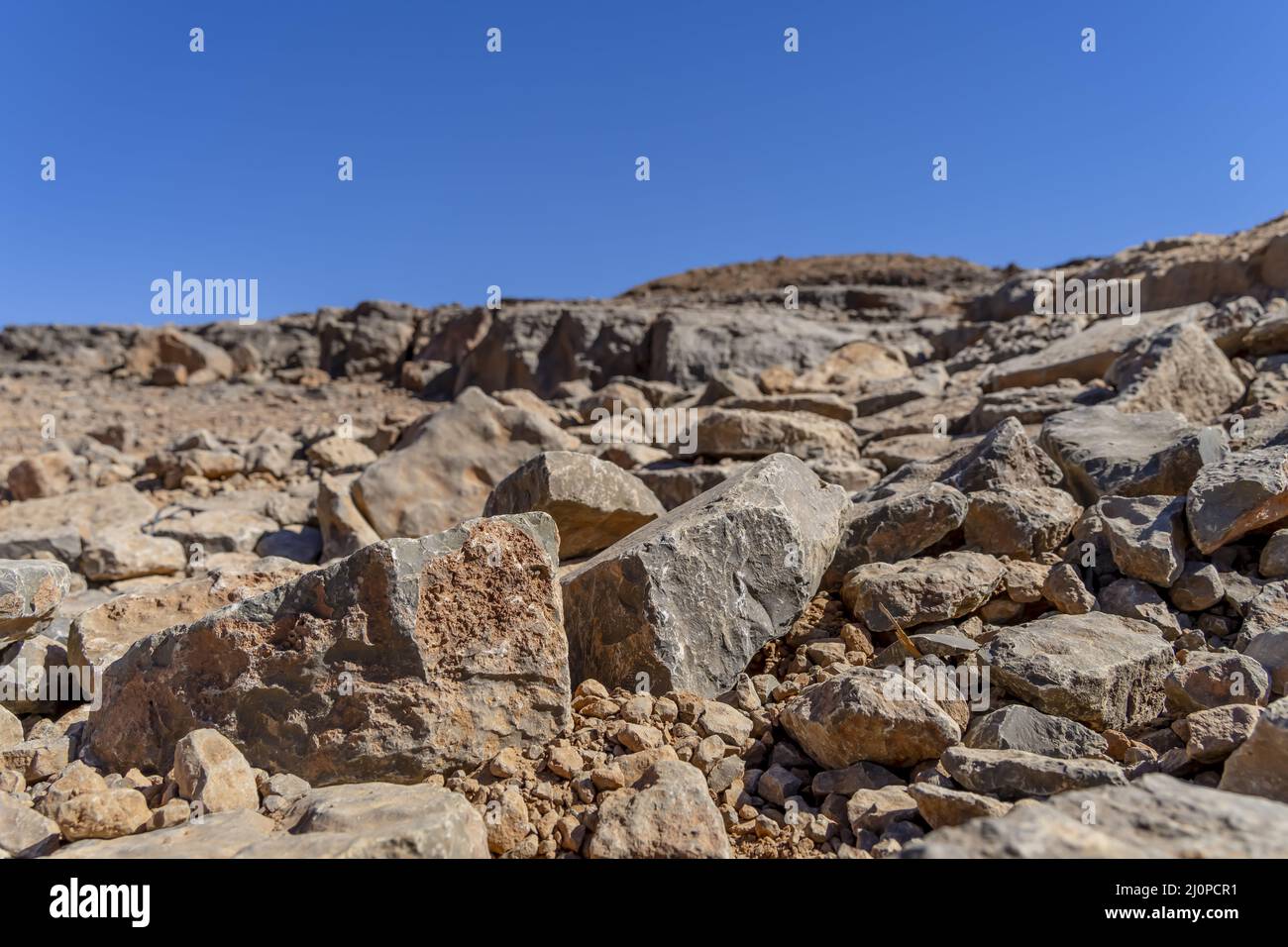 Gara Medouar ist Eine horshoe-förmige geologische Formation in der Nähe von Sijilmasa, Marokko, Afrika Stockfoto