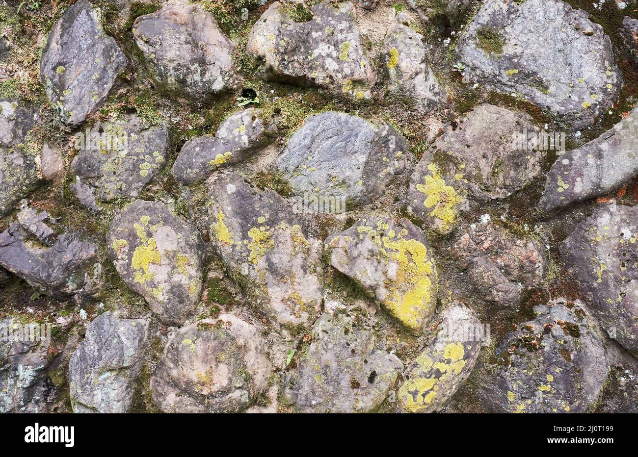 Mauerwerk Muster der japanischen Schreine. Kyoto. Japan Stockfoto