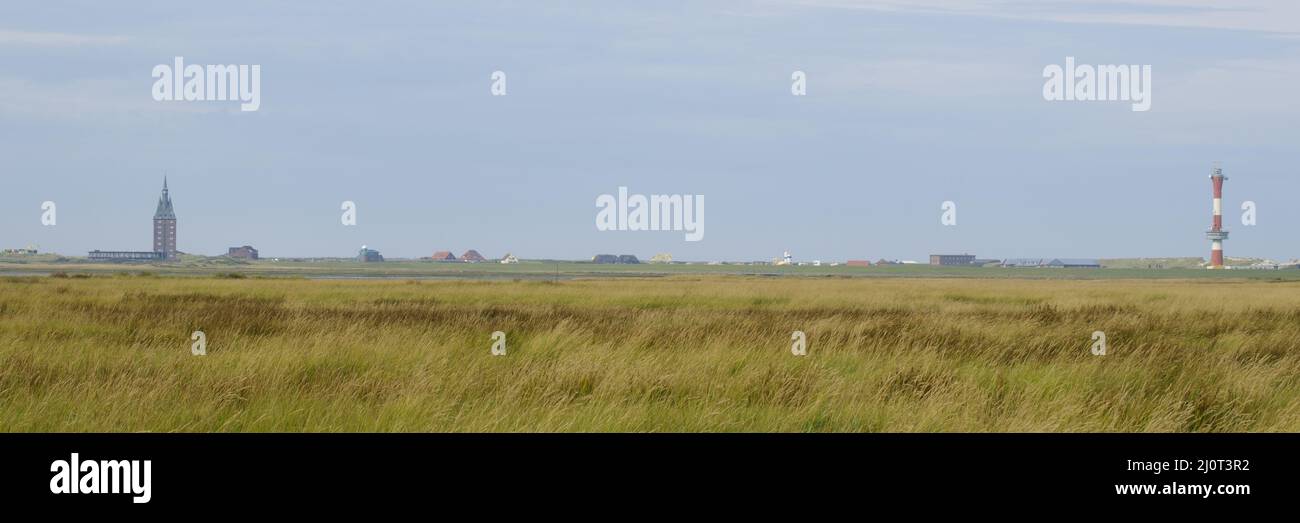 Westturm auf Wangerooge Island, Ostfriesland, niedersachsen, Deutschland, Europa Stockfoto
