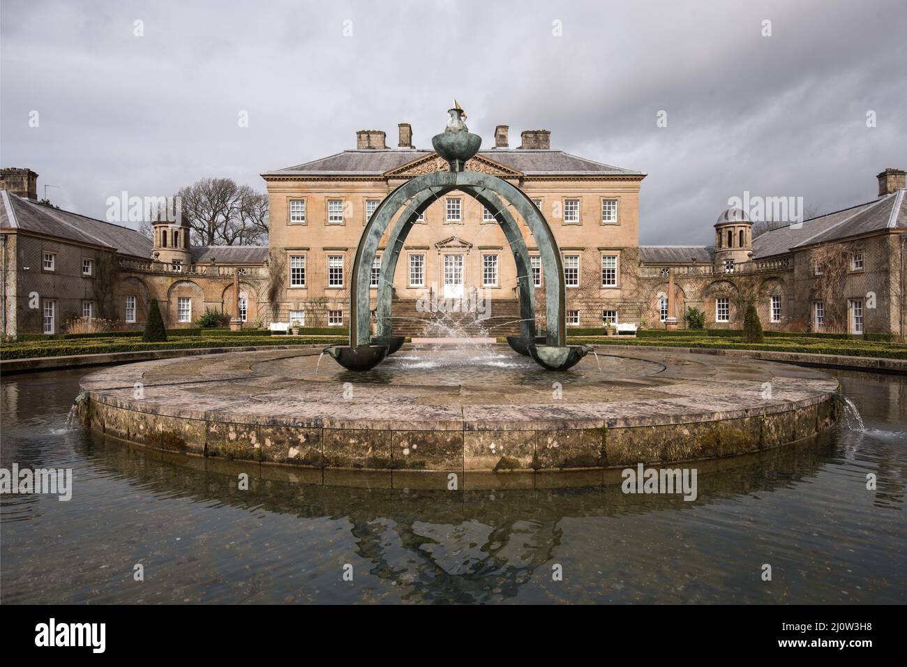 Dumfries House, palladianisches Landhaus in Ayrshire, 2 Meilen westlich von Cumnock, im Besitz der Princes Foundation und einer schottischen Besucherattraktion. Stockfoto