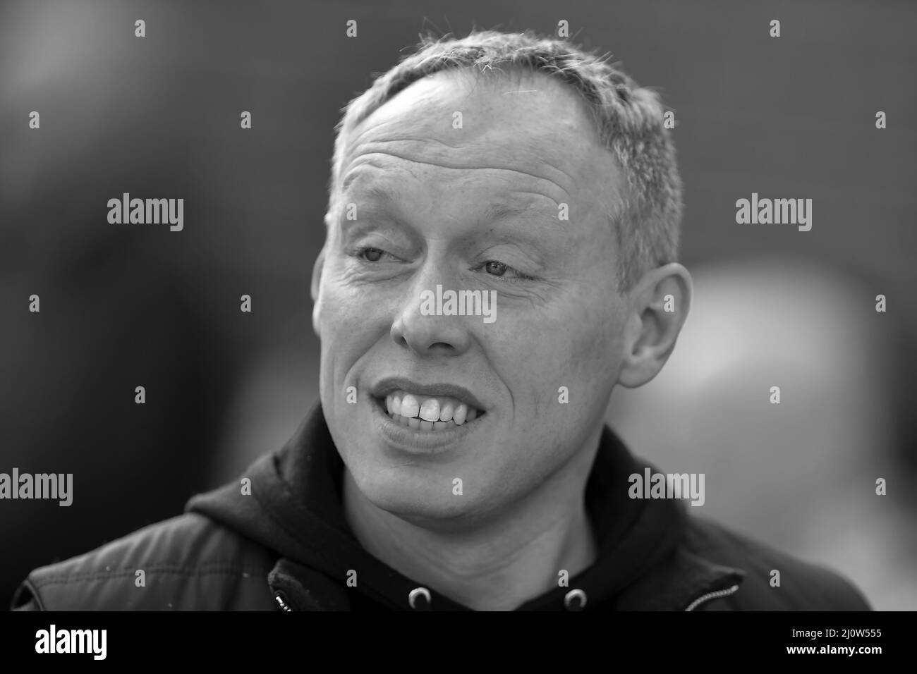 NOTTINGHAM, Großbritannien Steve Cooper, Cheftrainer von Nottingham Forest während des FA Cup-Spiels zwischen Nottingham Forest und Liverpool am City Ground, Nottingham, am Sonntag, 20.. März 2022. (Kredit: Jon Hobley | MI News) Kredit: MI Nachrichten & Sport /Alamy Live News Stockfoto