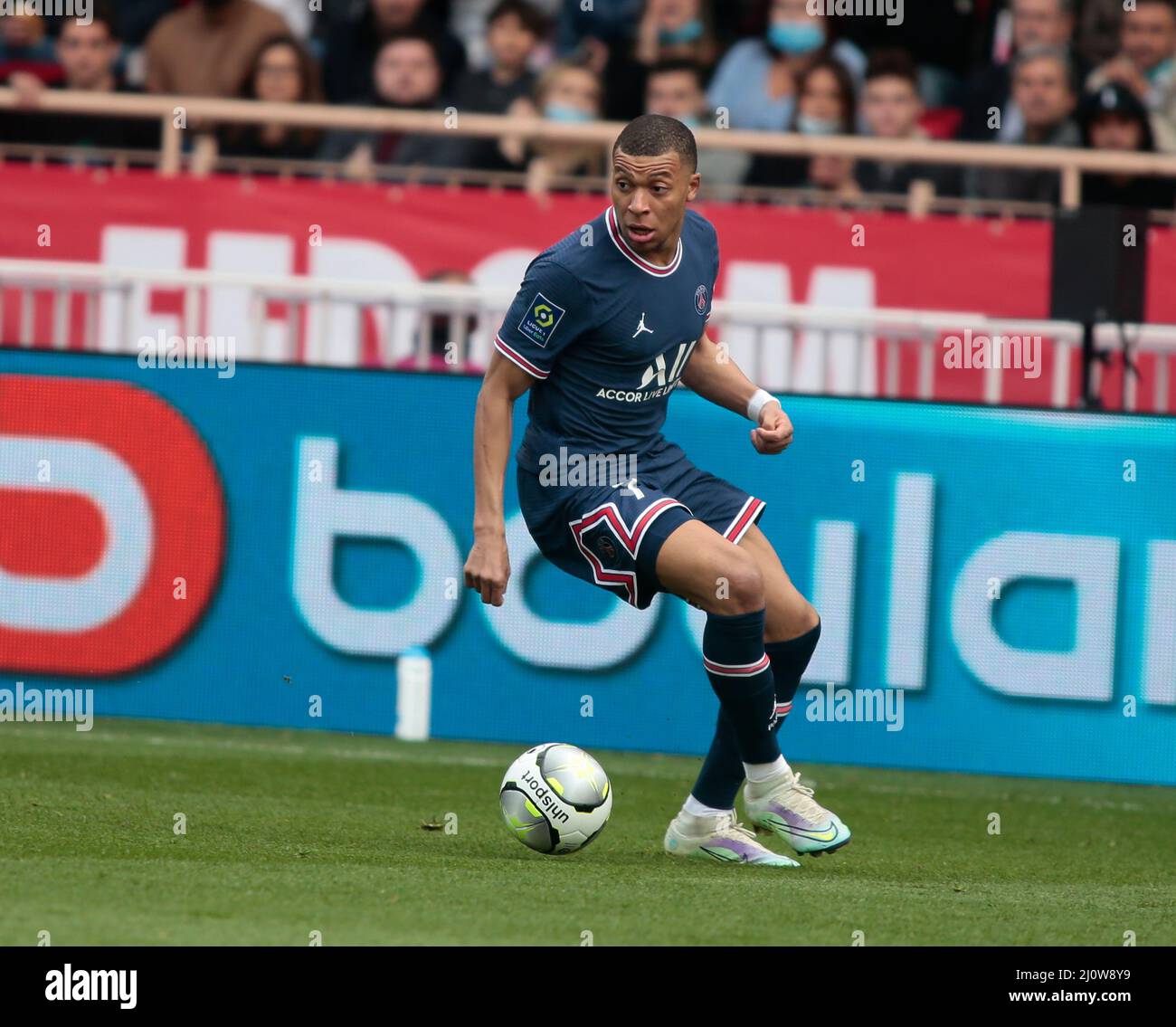 Ligue 1, PSG - Monaco Stockfoto