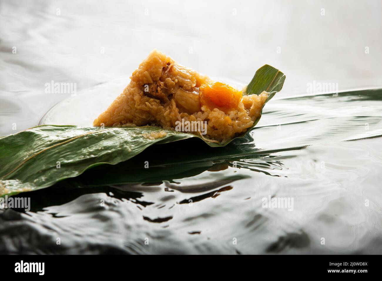 Kreative Fotografie, Zongzi (Reisknödel) Stockfoto