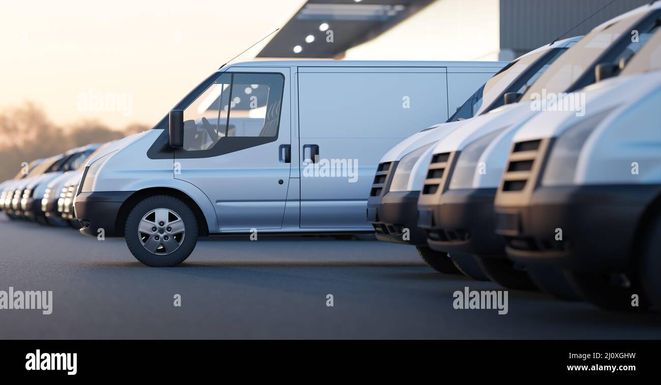 Express-Lieferung und Versand Service-Konzept Stockfoto