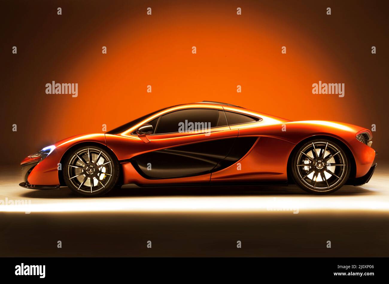 Supersportwagen McLaren P1 Stockfoto