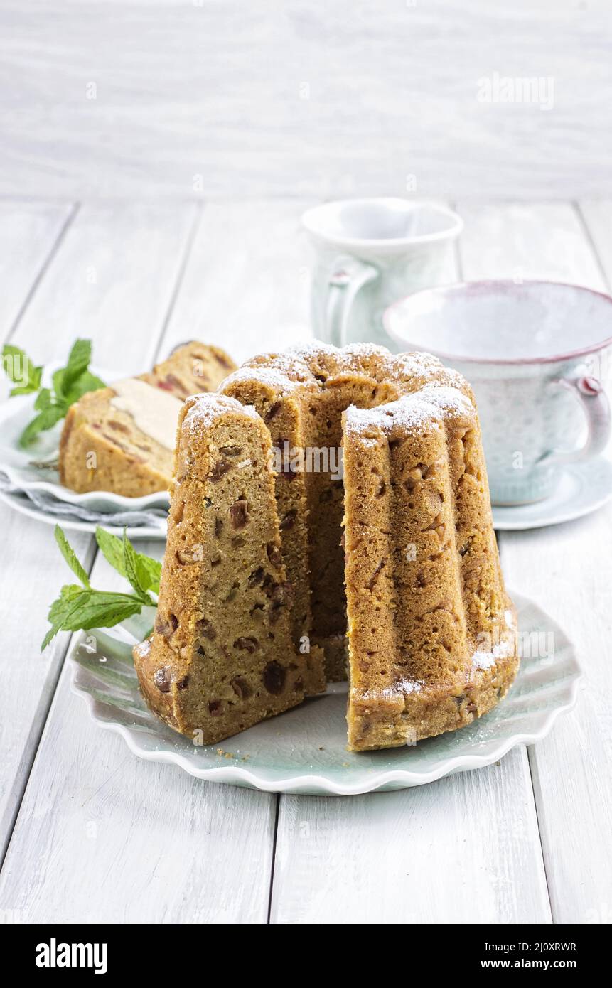 Gugelhupf Stockfoto