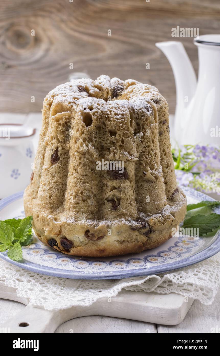 Gugelhupf-Kuchen Stockfoto