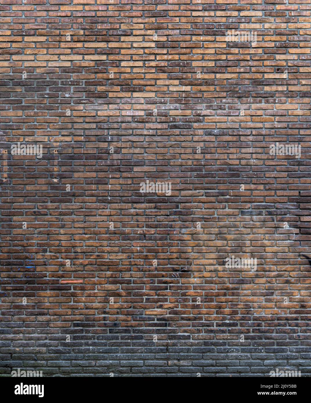 Rustikale Backsteinmauer Hintergrund. Hochwertige Fotos Stockfoto