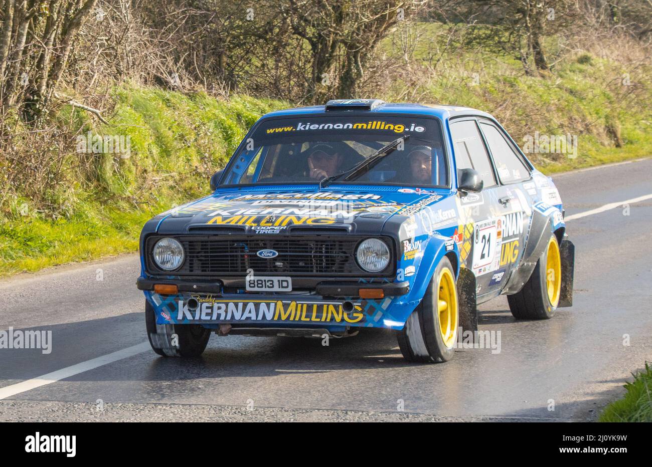 West Cork Rally, Clonakilty, St. Patrick's Weekend, 2022. März Stockfoto