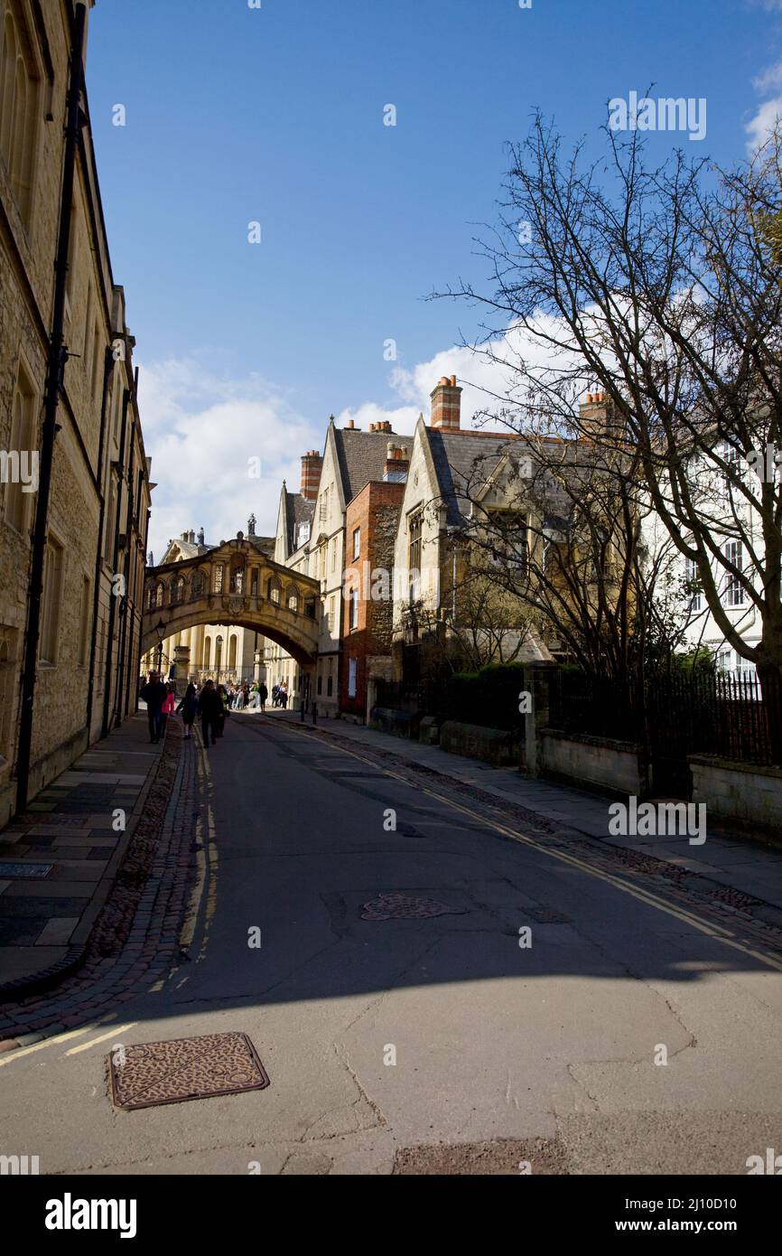 Hertford Bridge Oxford Stockfoto