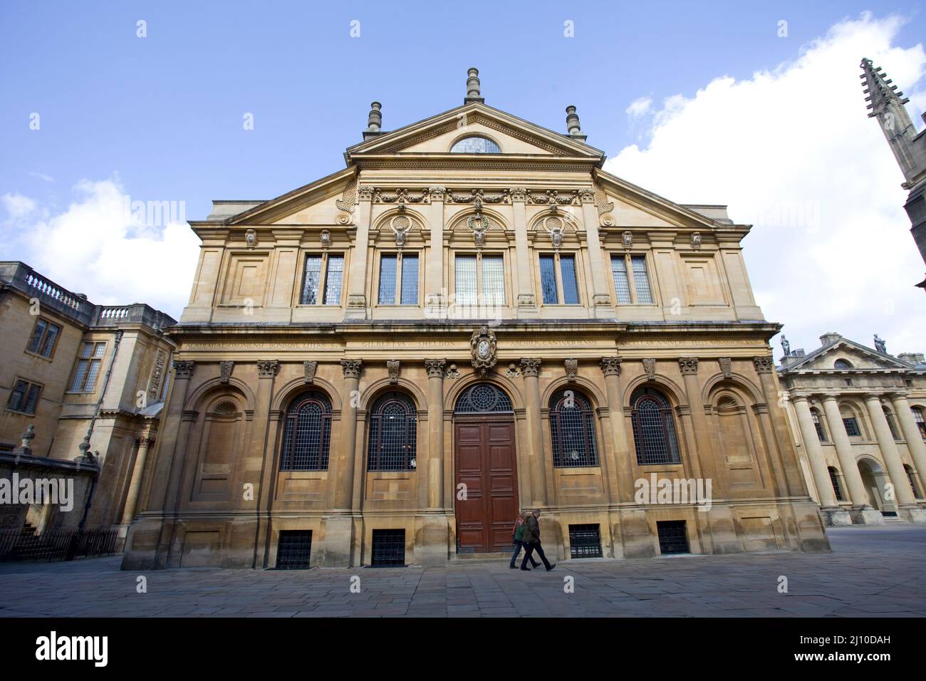 Das Sheldonian Theatre Oxford England Stockfoto