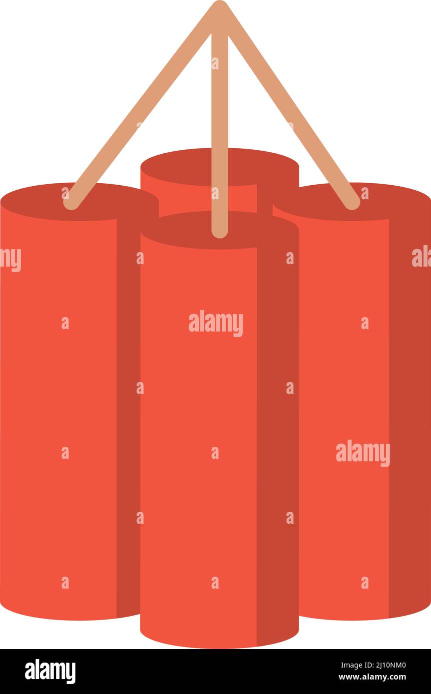 Dynamit-Sticks-Symbol Stock Vektor