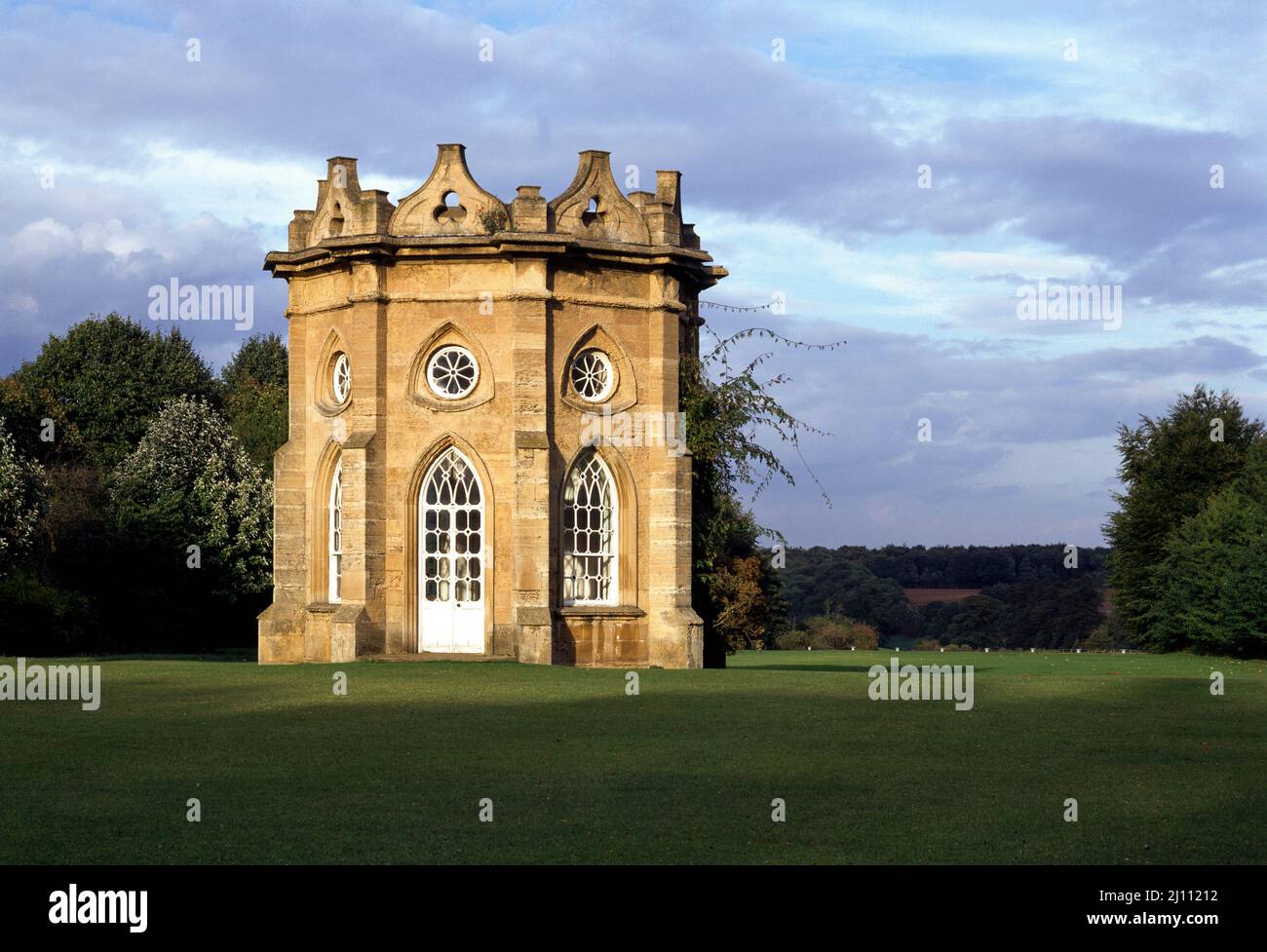 Bramham Park, Gartenarchitektur Stockfoto