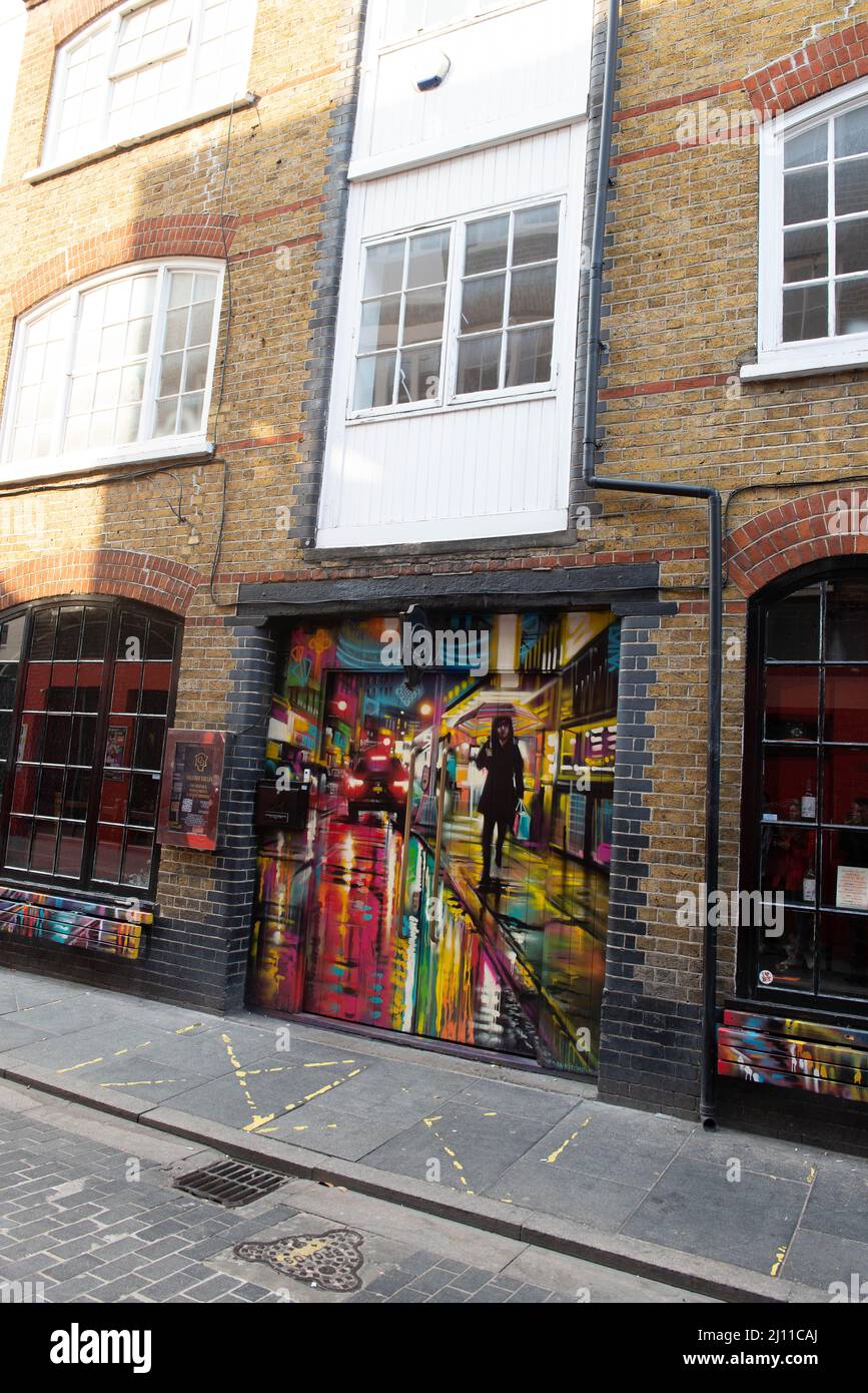 London Street Art Stockfoto