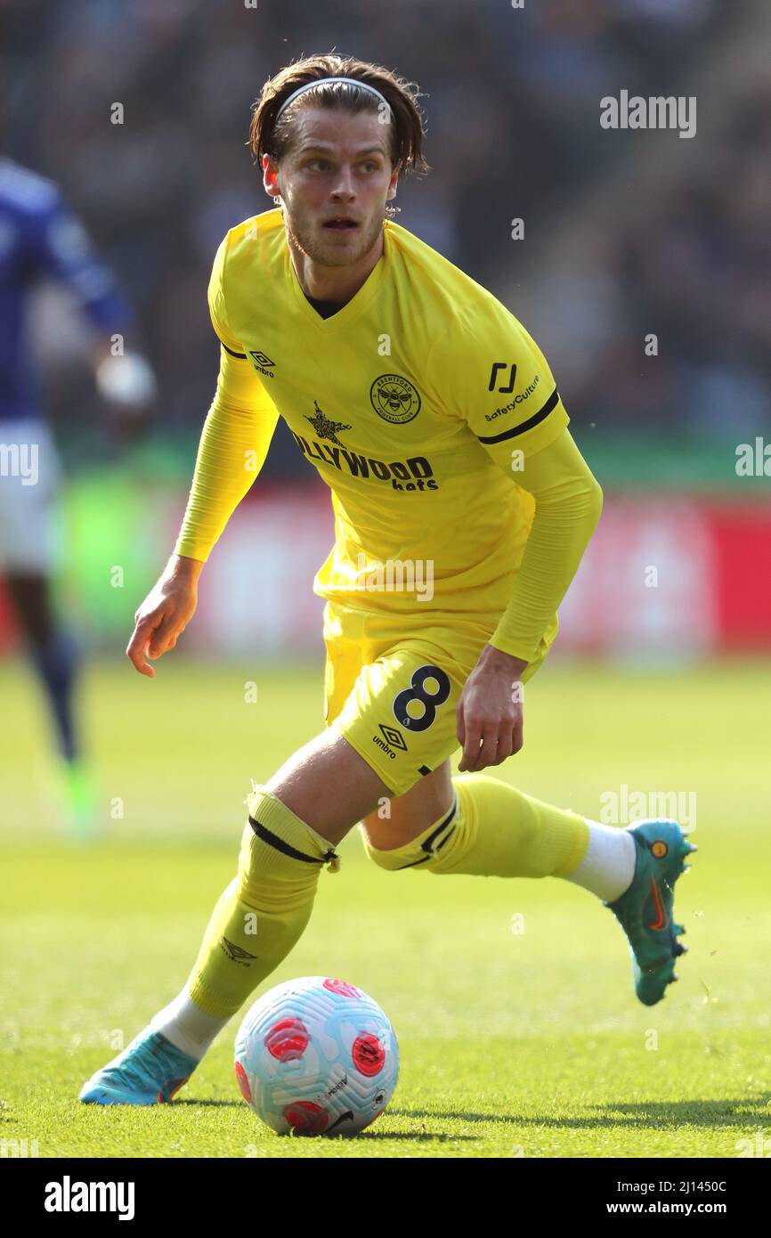 MATHIAS JENSEN, FC BRENTFORD, 2022 Stockfoto