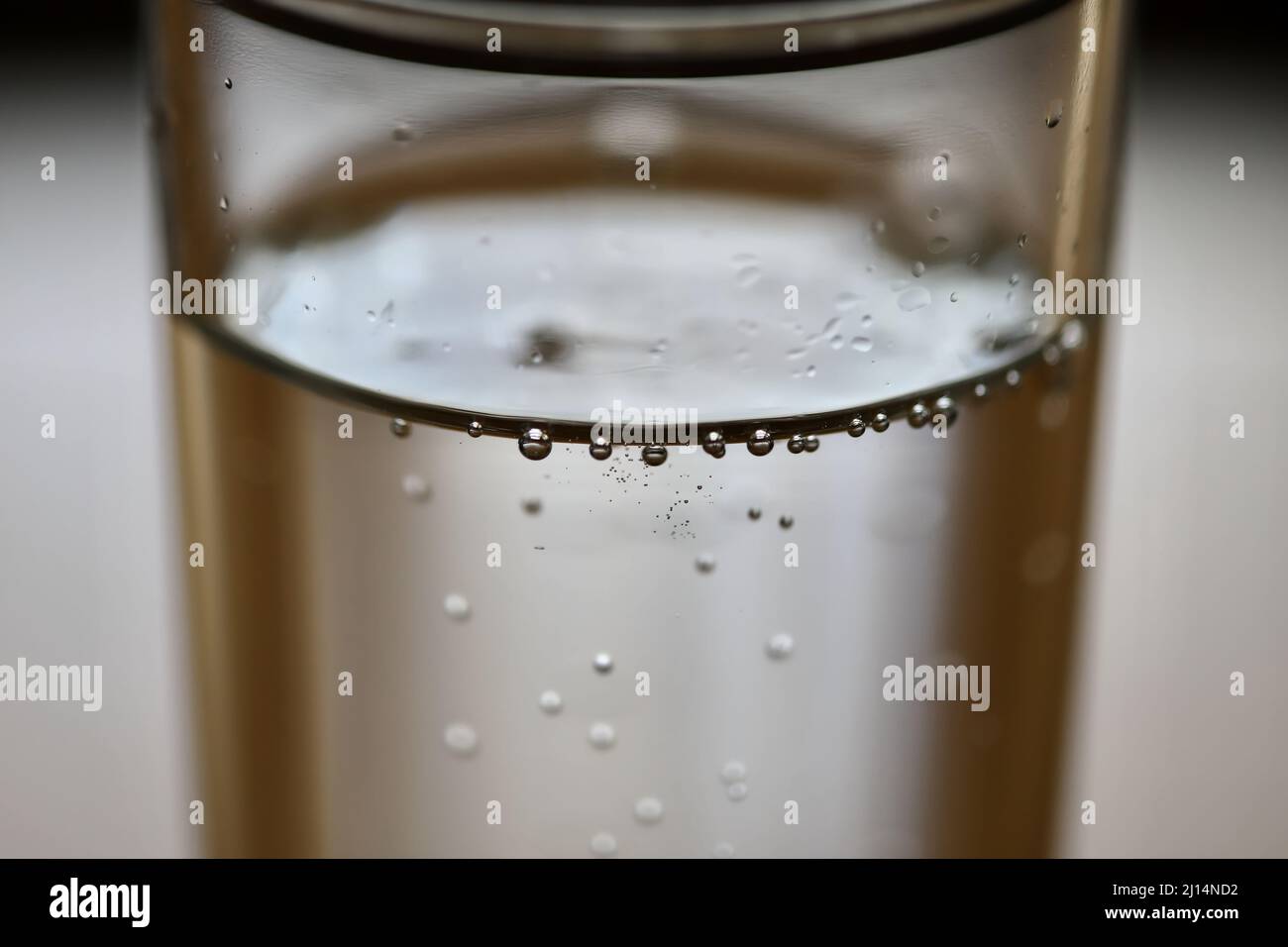 Glas Wasser Stockfoto