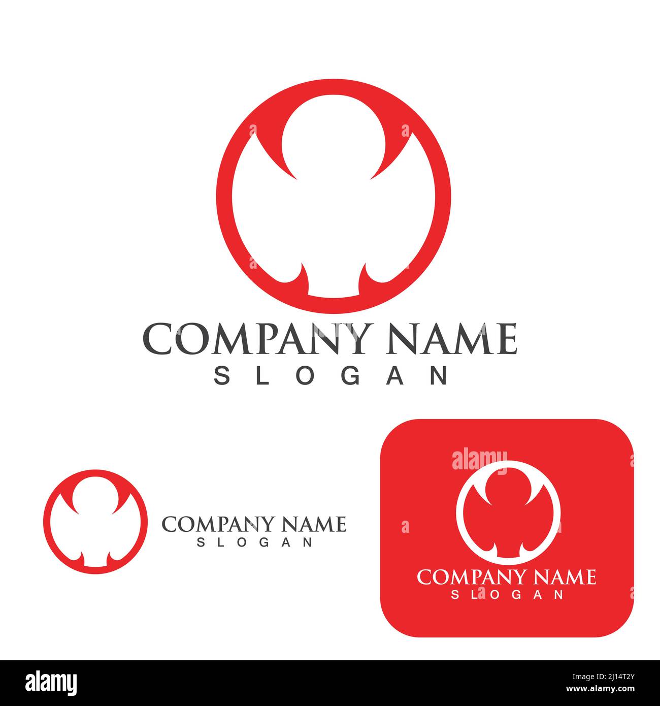 Viper Snake Logo Design Element Gefahr Schlange Symbol Viper Symbol