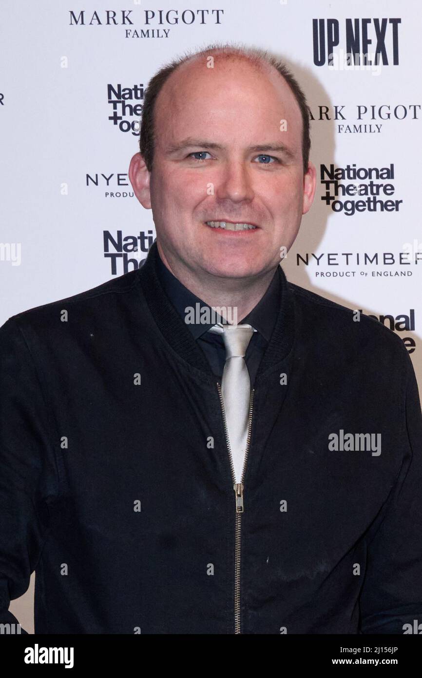 London, Vereinigtes Königreich . 22 März, 2022 . Rory Kinnear besucht die National Theatre Up Next Gala im National Theatre Southbank Credit: Alan D West/Alamy Live News Stockfoto