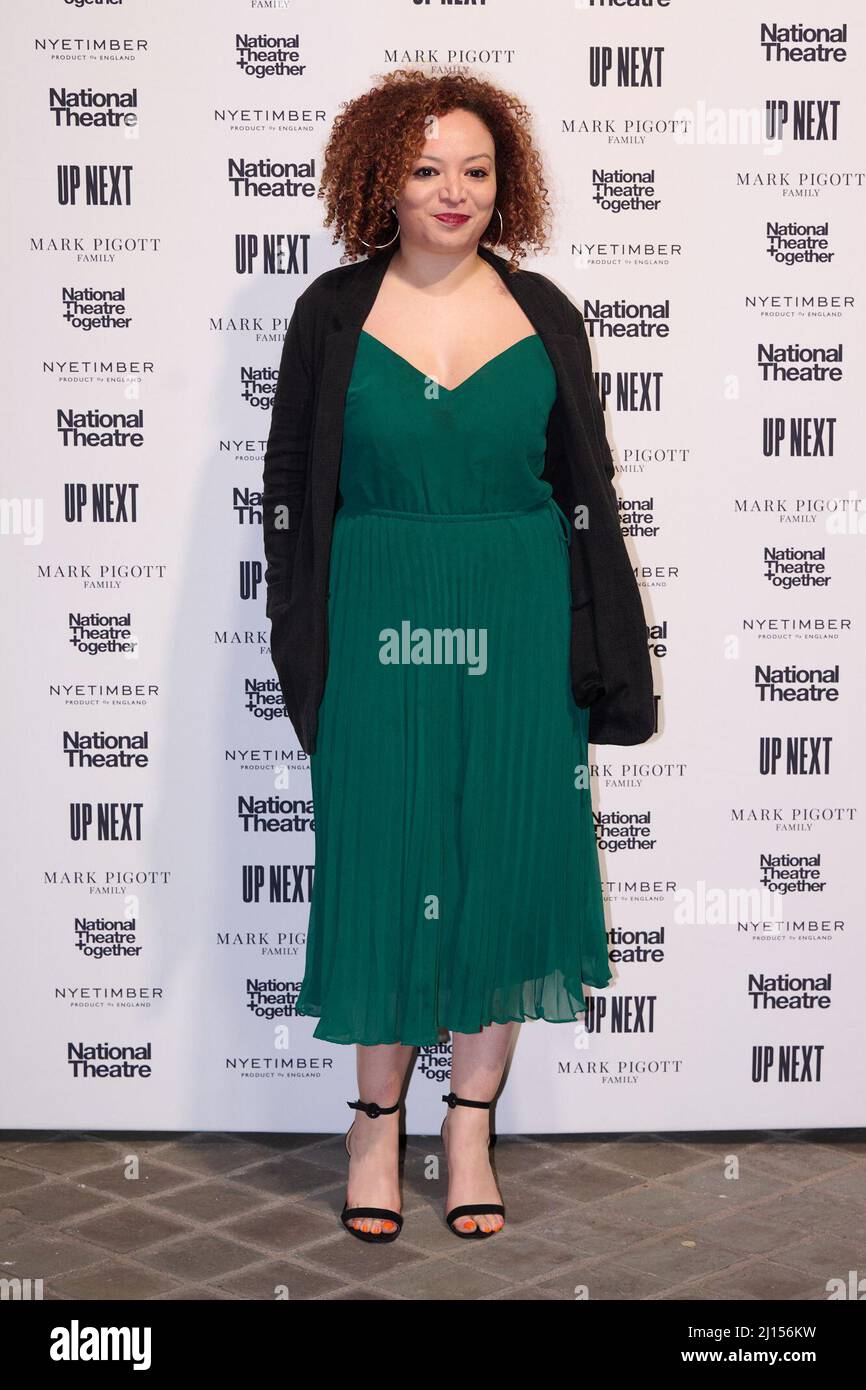 London, Vereinigtes Königreich . 22 März, 2022 . Lynette Linton bei der National Theatre Up Next Gala im National Theatre Southbank Credit: Alan D West/Alamy Live News Stockfoto