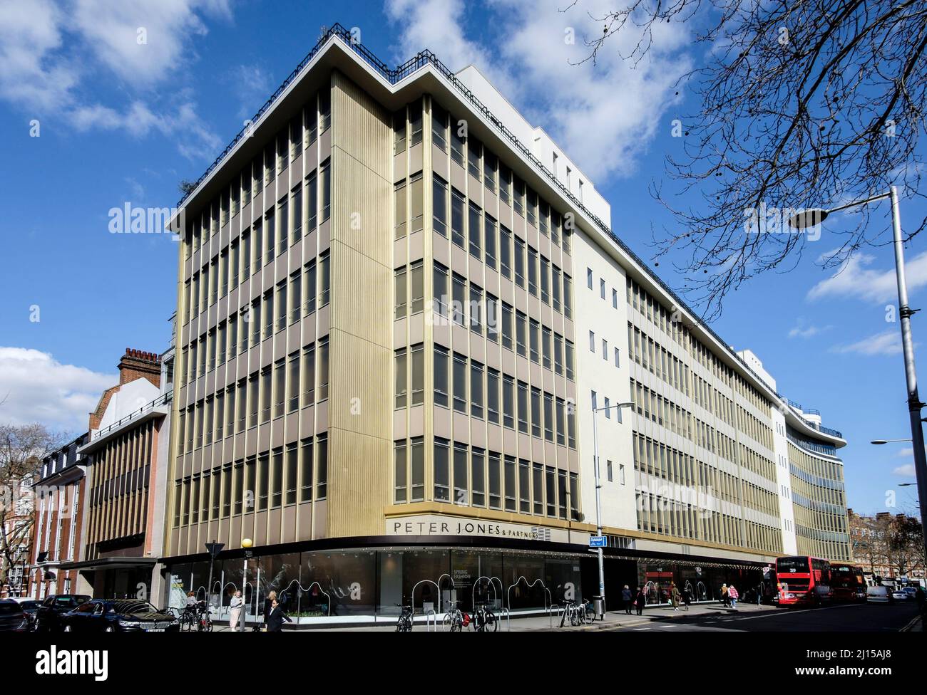 Kaufhaus Peter Jones & Partners, Sloane Square, Chelsea, London, Großbritannien Stockfoto