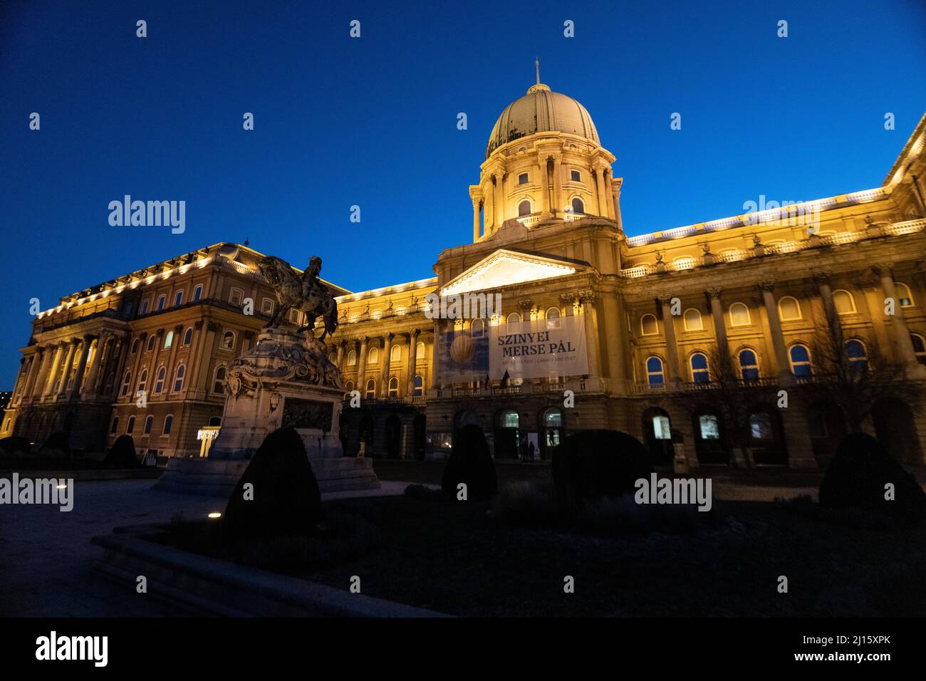 Ungarische Nationalgalerie, Budapest, Ungarn Stockfoto