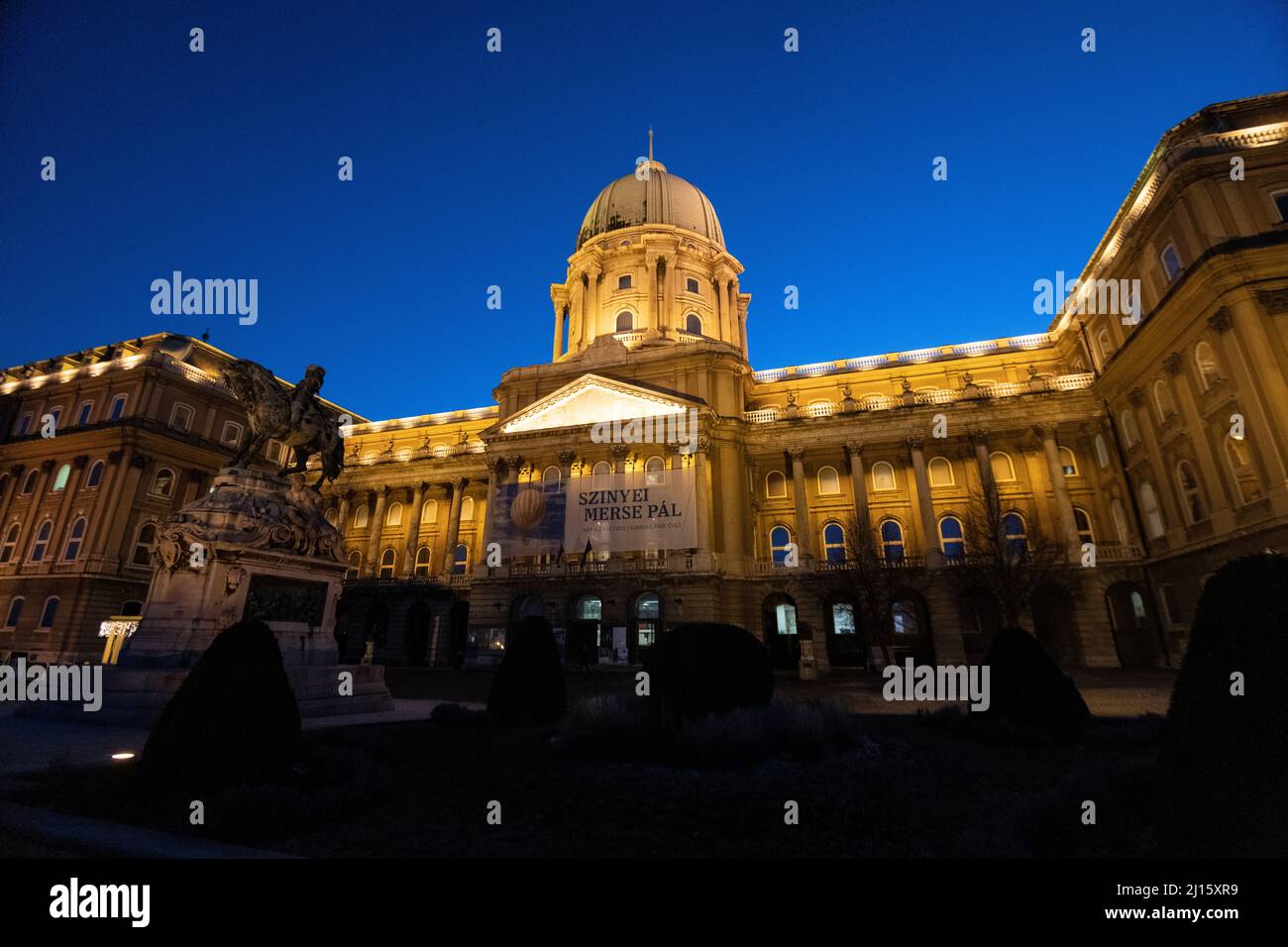 Ungarische Nationalgalerie, Budapest, Ungarn Stockfoto
