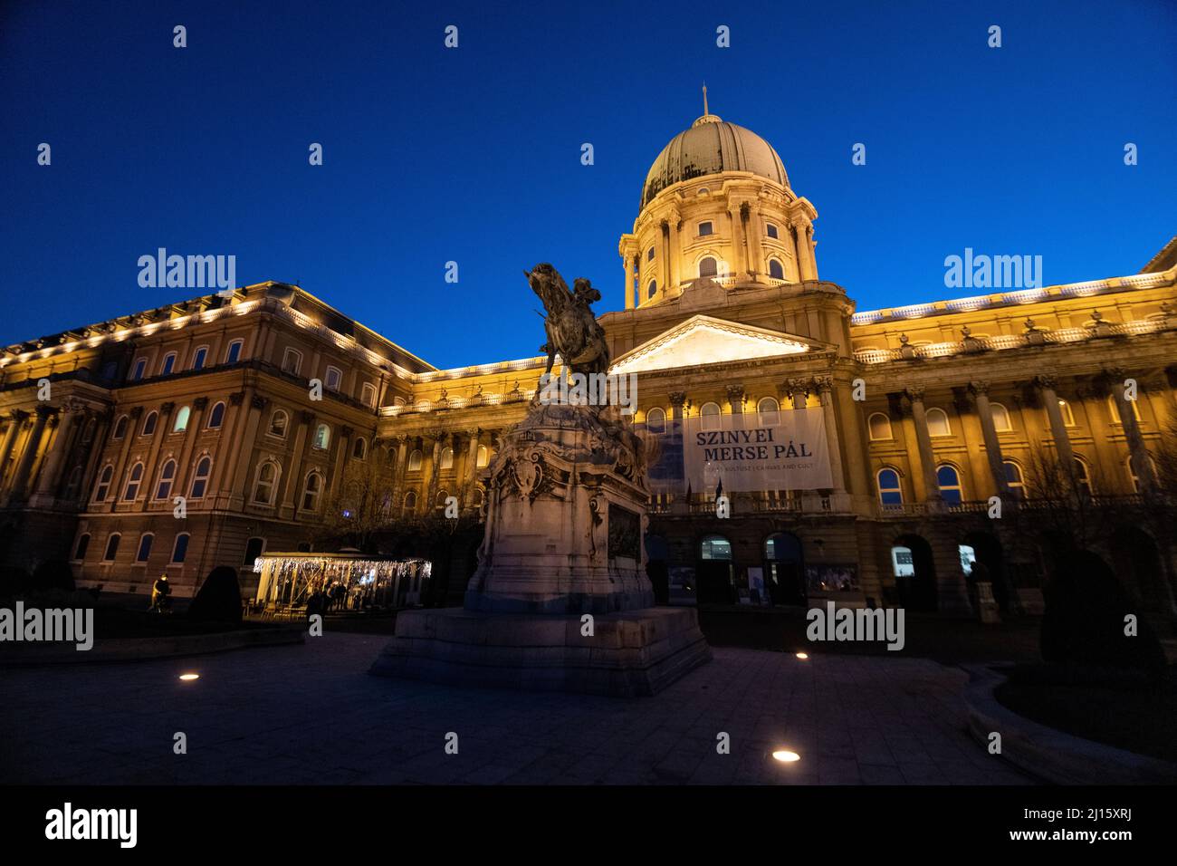 Ungarische Nationalgalerie, Budapest, Ungarn Stockfoto