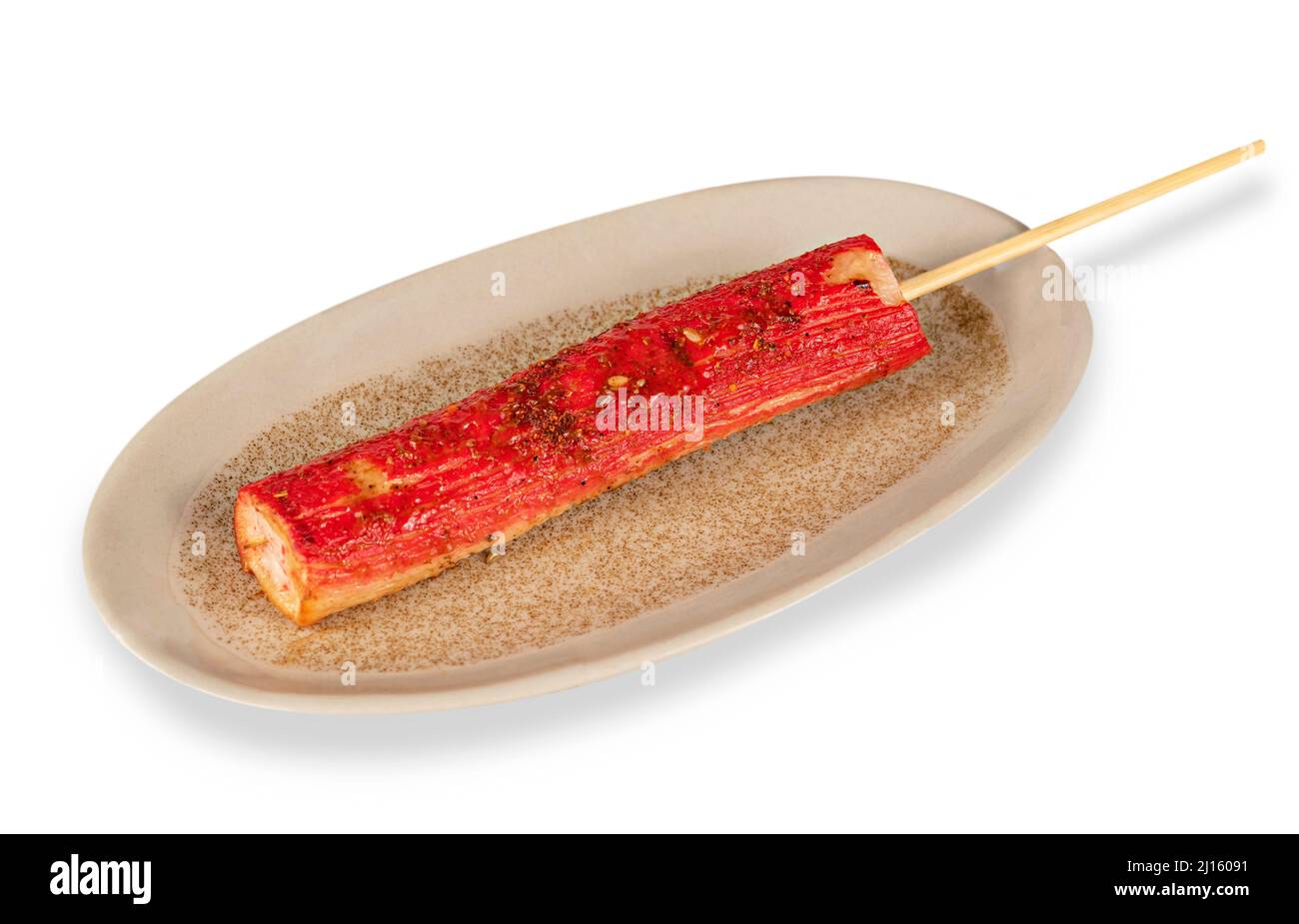 Mala Grill mit Sichuanpfeffer, scharf und würzig und lecker Street Food Stockfoto