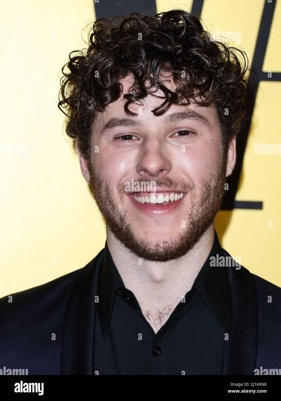 HOLLYWOOD, LOS ANGELES, KALIFORNIEN, USA - 22. MÄRZ: Nolan Gould kommt zur Vanities Party: A Night for Young Hollywood, veranstaltet von Vanity Fair, die am 22. März 2022 in Hollywood, Los Angeles, Kalifornien, USA, im Musso und Frank Grill stattfand. (Foto von Xavier Collin/Image Press Agency) Stockfoto