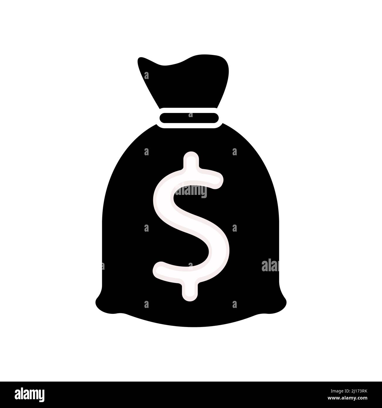 Abstraktes Vektor-Symbol auf der weißen, Illustration isoliert für Grafik-und Web-Design. Einfaches, flaches Symbol. Stock Vektor