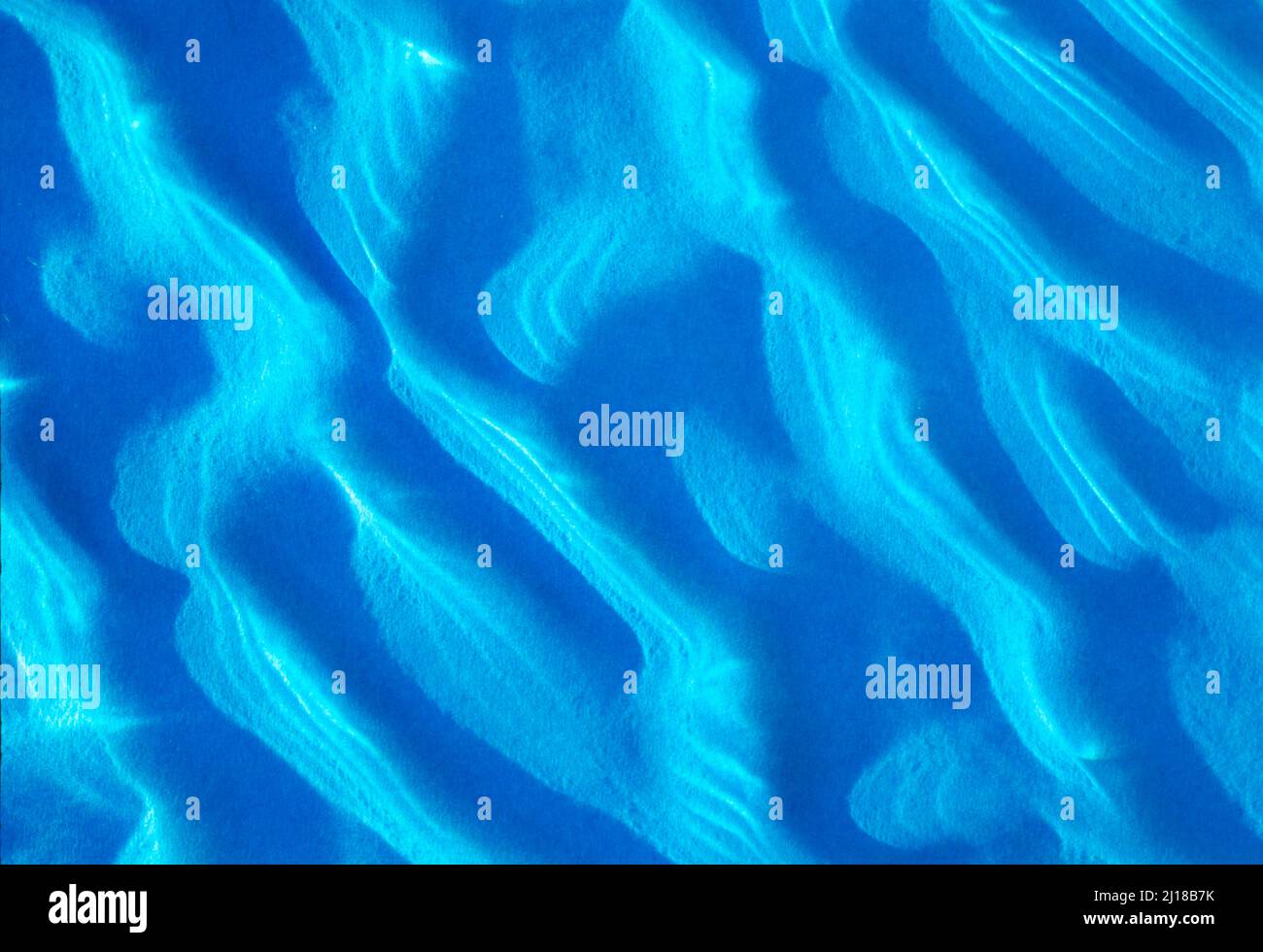 Sandkräuseln, Stockfoto