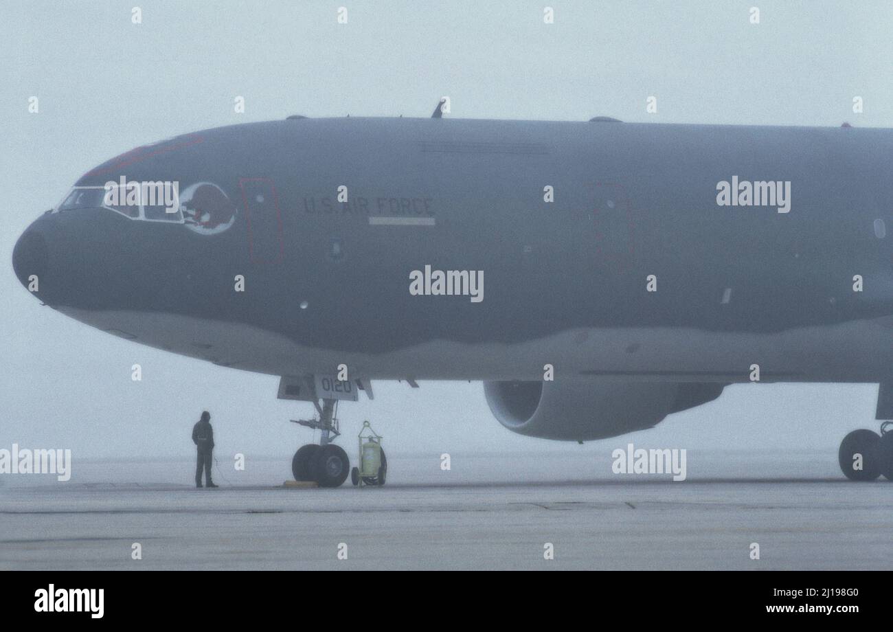 McDonnell-Douglas KC-10 ExtenderAir-to-Air-Tanker. Stockfoto McDonnell-Douglas KC-10 ExtenderAir-to-Air-Tanker. Stockfoto