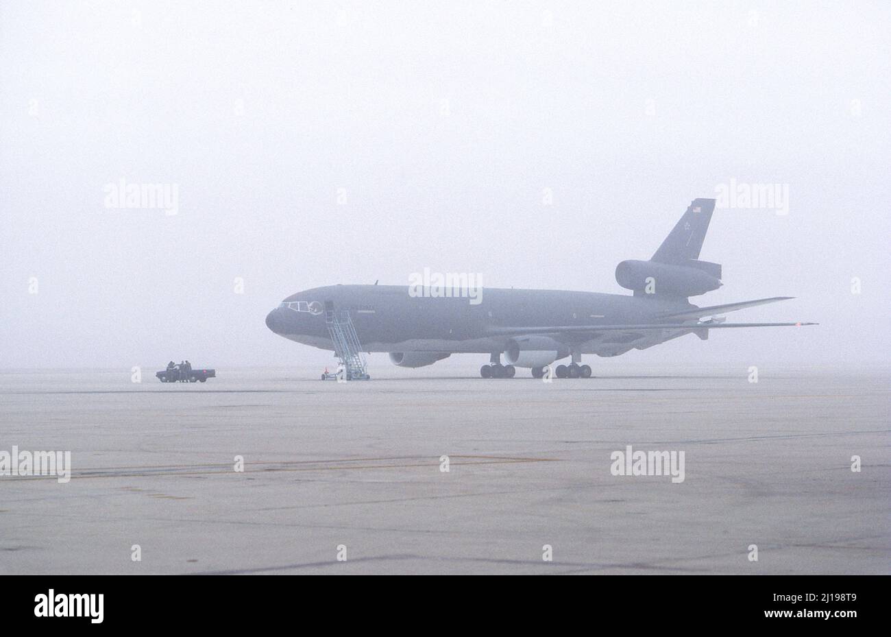 McDonnell-Douglas KC-10 ExtenderAir-to-Air-Tanker. Stockfoto McDonnell-Douglas KC-10 ExtenderAir-to-Air-Tanker. Stockfoto