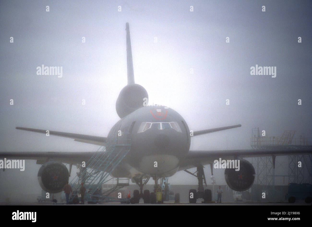 McDonnell-Douglas KC-10 ExtenderAir-to-Air-Tanker. Stockfoto McDonnell-Douglas KC-10 ExtenderAir-to-Air-Tanker. Stockfoto