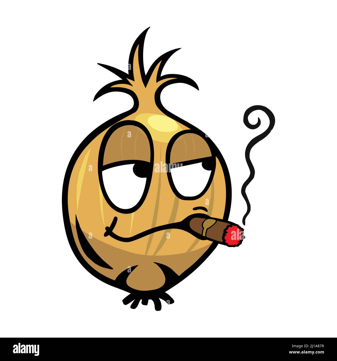 Frisches Zwiebelkopf Logo, Aufkleber Design leckere Gemüse Symbol gesunde Ernährung Konzept Vektor Illustration kostenlos zu Downloads Stock Vektor