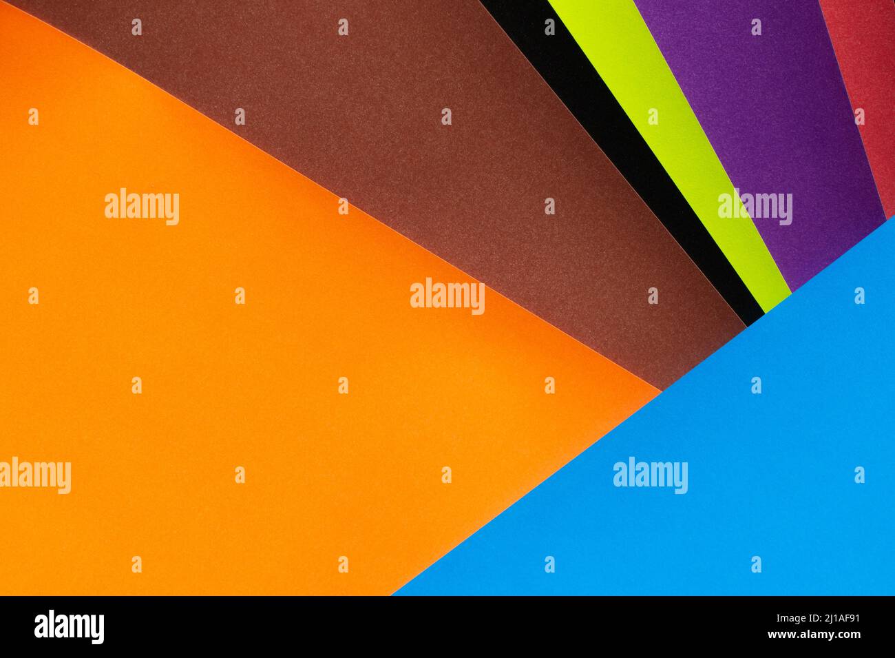 Abstrakter geometrischer Hintergrund mit mehrfarbigen Polygonen Stockfoto
