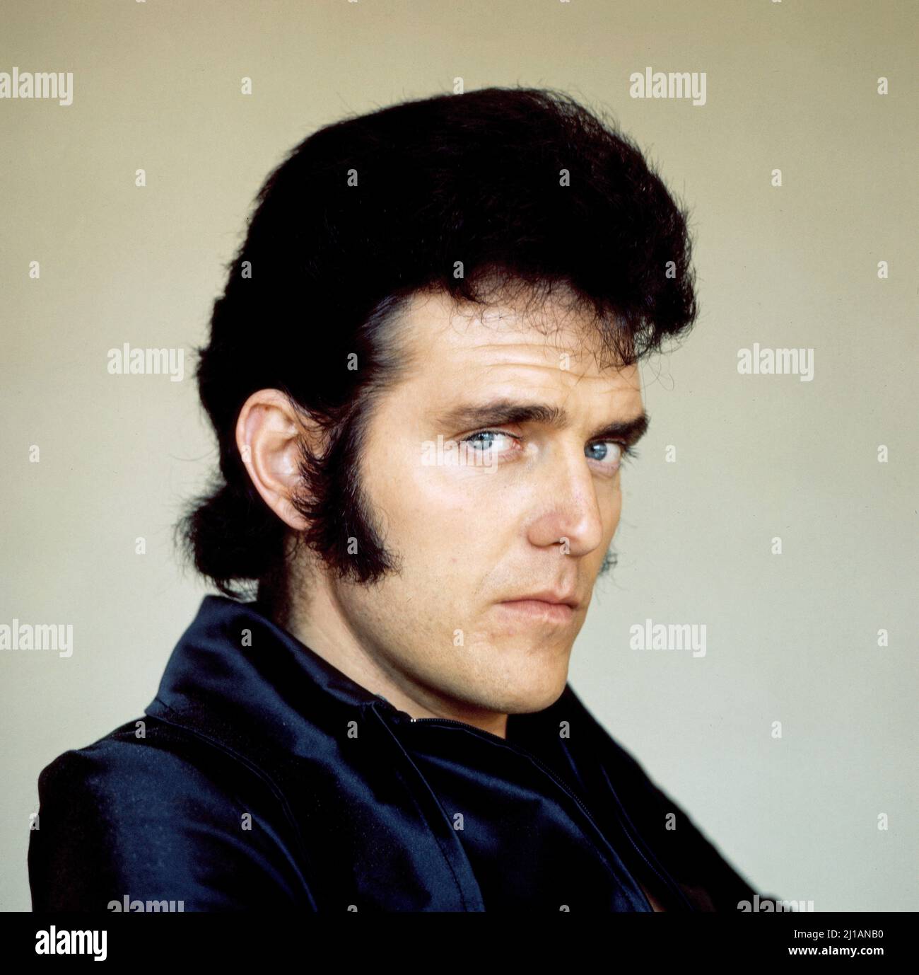 Alvin Stardust aka Bernard William Jewry aka Shane Fenton, britischer Schauspieler und Rockmusiker, Deutschland um 1974. Stockfoto