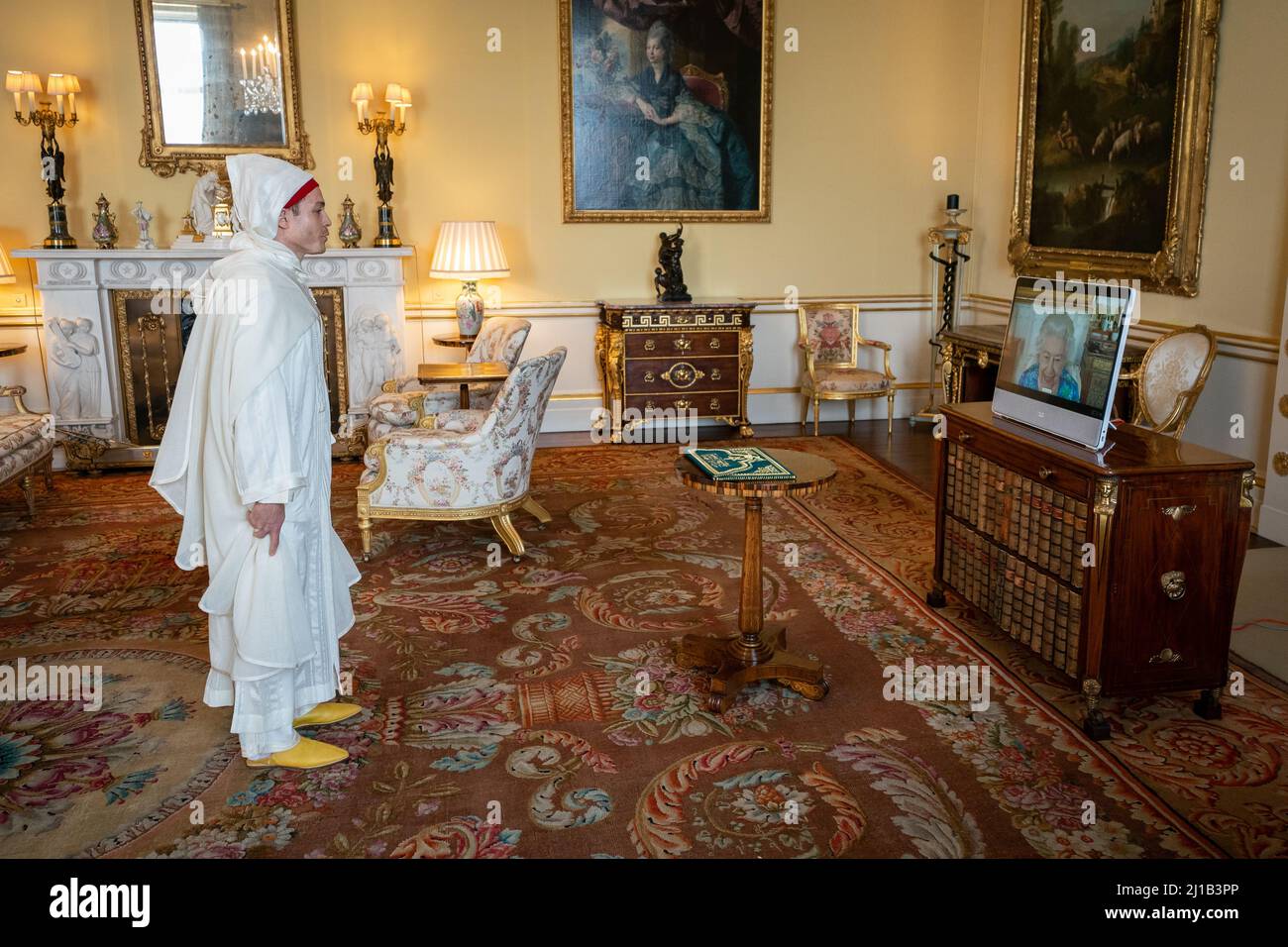 Queen elizabeth ii in morocco Fotos und Bildmaterial in hoher