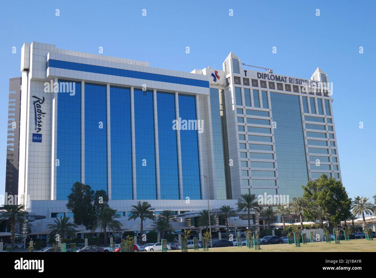 Das Diplomat Radisson Blu Hotel and Spa, Diplomatic Area, Manama, Königreich Bahrain Stockfoto