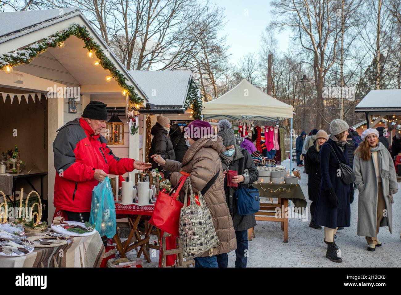 NASI PARK, TAMPERE, FINNLAND, EUROPA Stockfoto