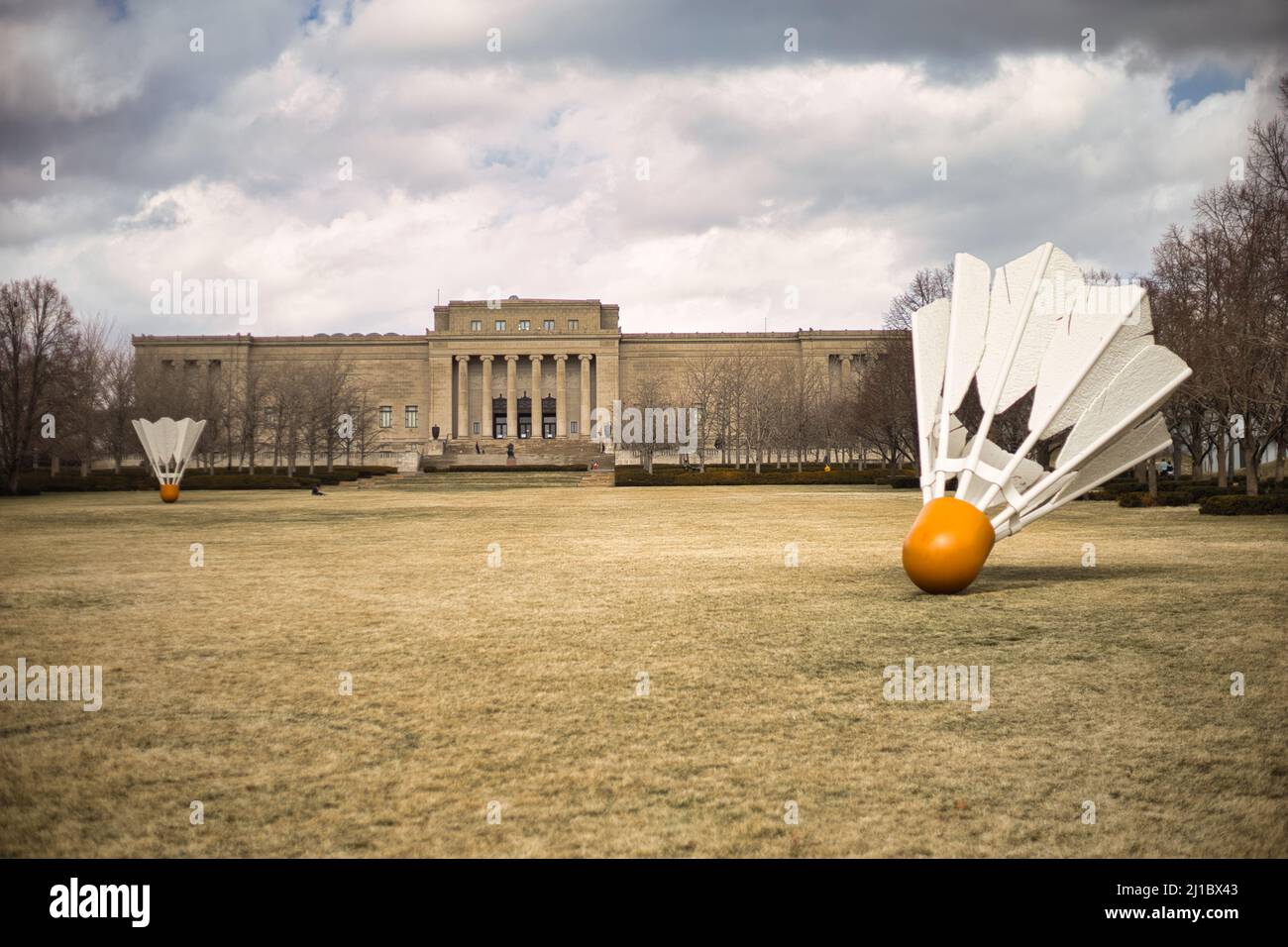 Das Nelson-Atkins Museum of Art in Kansas City, Missouri, USA Stockfoto