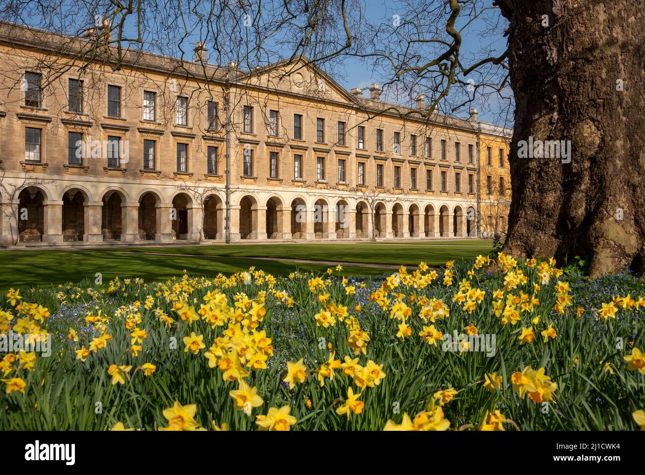 The New Building, Magdalen College, Oxford, Großbritannien Stockfoto