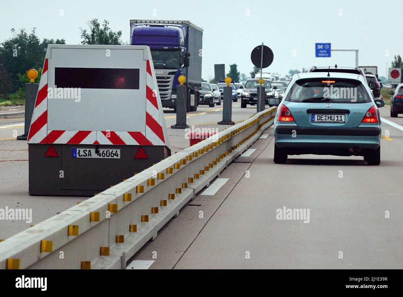 Blitzer Baustelle Autobahn