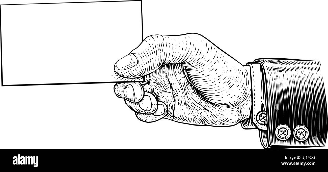 Flyer Mit Dem Einreichen Eines Anzugs Für Visitenkarten Stock Vektor