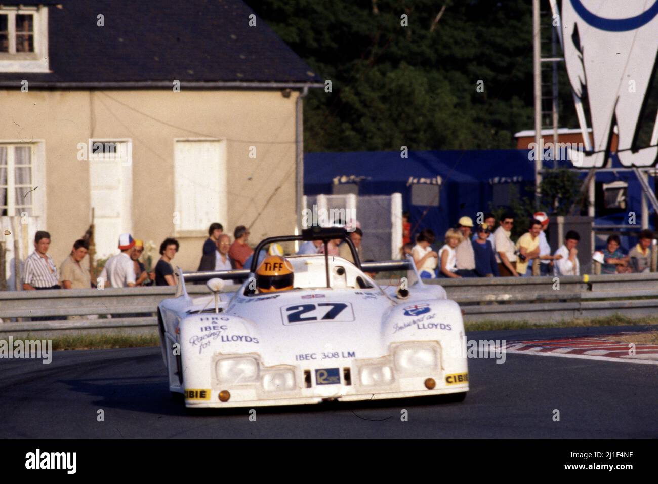 TIFF Needell (GBR) Tony Trimmer (GBR) ibec-Hesketh 308LM Ford Cosworth CL S+2,0 Ian Bracey Stockfoto