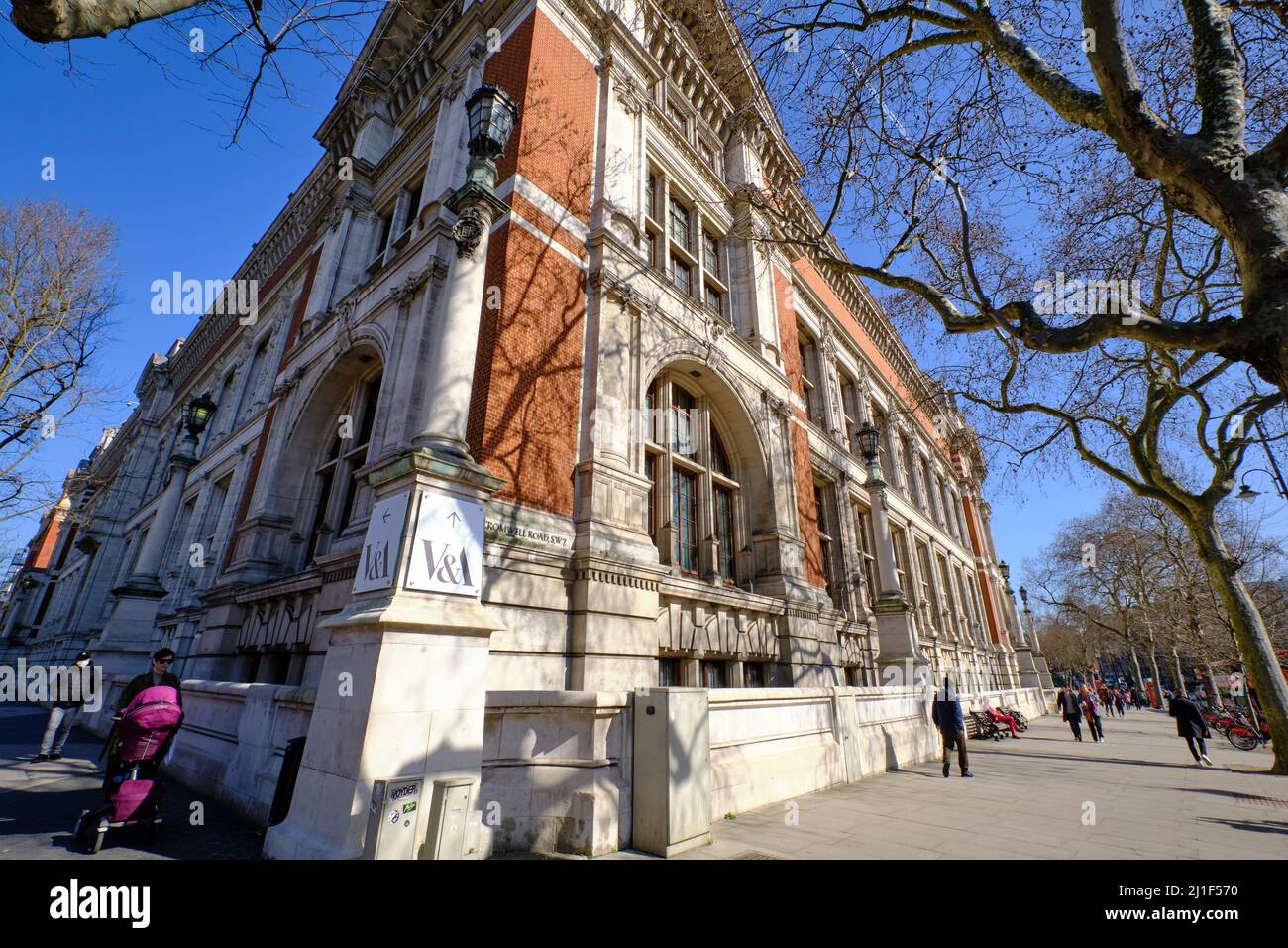 Victoria & Albert Museum Stockfoto