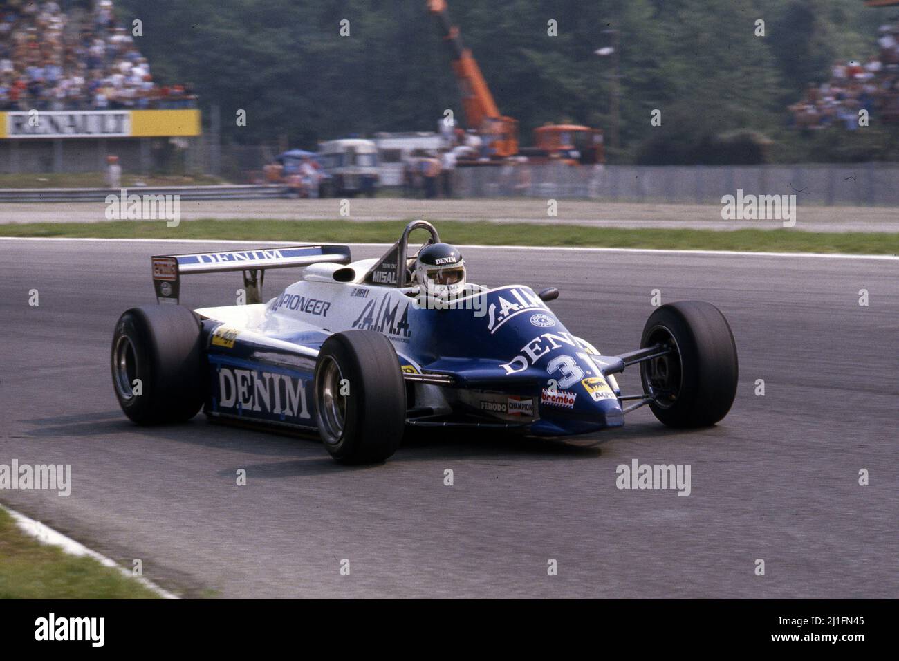 Jean Pierre Jarier (FRA) Osella FA1C Ford Cosworth Stockfoto