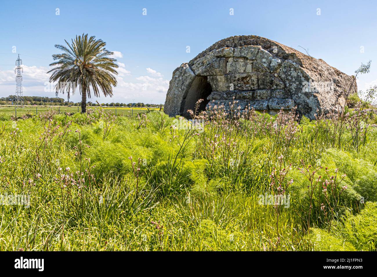 Königliche Gräber in Tuzla, Türkische Republik Nordzypern (TRNC) Stockfoto